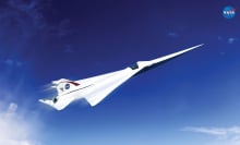 NASA is working on a quieter supersonic jet for commercial use