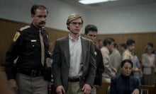 Evan Peters as Jeffrey Dahmer in episode 108 of 'DAHMER — Monster: The Jeffrey Dahmer Story.'