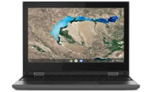 Lenovo 2-in-1 Chromebook in black