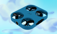 air neo drone in blue