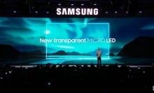 Samsung transparent Micro LED