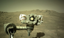 The Perseverance rover is exploring Mars' Jezero Crater, a dried-up river delta.