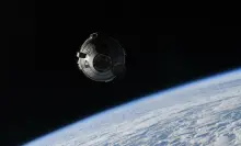 Starliner approaching the International Space Station