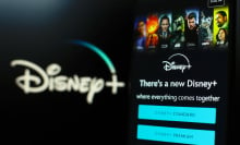 The Disney+ sign-up screen