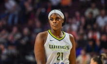 Dallas Wings center Kalani Brown