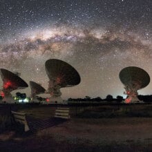 Mysterious burst of radio waves traced to galaxy billions of light-years away