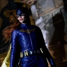 Batgirl in her supersuit.