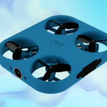 air neo drone in blue