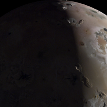 NASA's Juno spacecraft captured this detailed view of Io on Feb. 3, 2024.