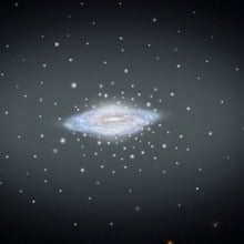 Visualizing the Milky Way galaxy