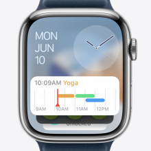 An Apple Watch face.