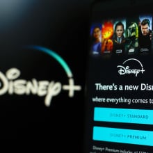 The Disney+ sign-up screen