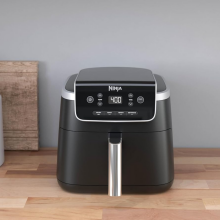 ninja air fryer on counter 