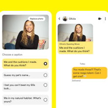 bumble opening moves on phone screen