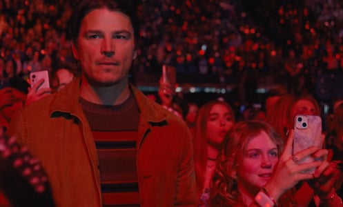 Josh Hartnett and Ariel Donoghue in "Trap"