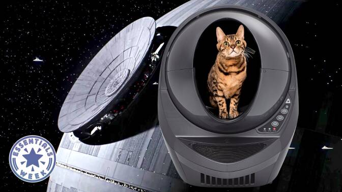 A Death Star for cats: Why this WiFi robot kitty litter may be worth $550