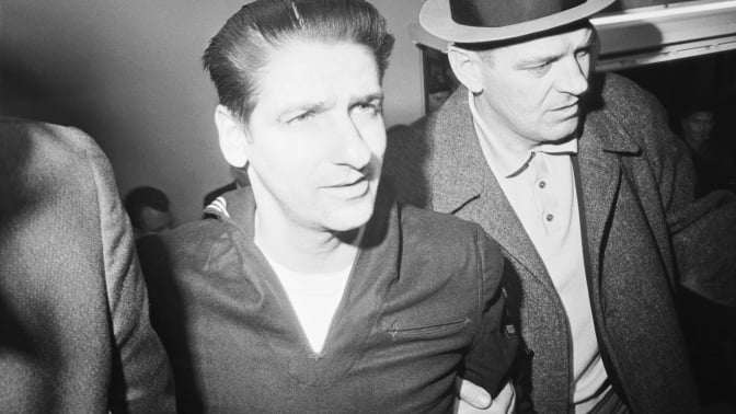 Albert DeSalvo, the Boston Strangler, was captured in a West Lynn uniform store after escaping from Bridgewater State Hospital.