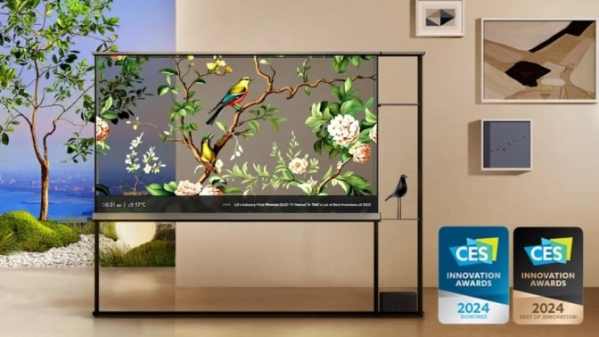 LG Signature OLED T