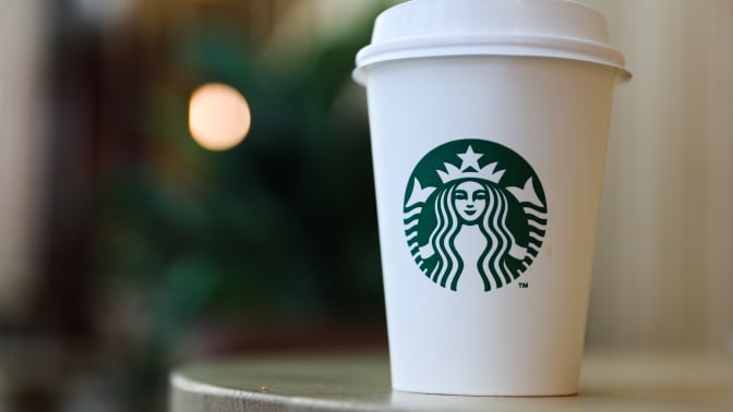 Starbucks coffee cup